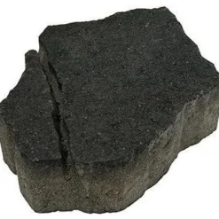 Pihakivi Rudus Luotokivi 336x246x80 mm profiloitu hiili