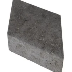 Pihakivi Rudus Rombakivi 80 334x197x80 mm sileä musta