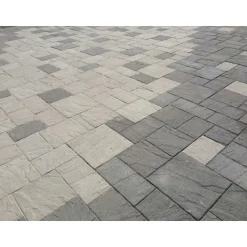 Pihakivisarja Rudus Roomalaiset isot kivet 80 mm profiloitu harmaa