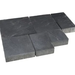 Pihakivisarja Rudus Roomalaiset pienet kivet 80 mm profiloitu musta