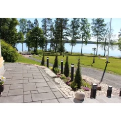 Pihalaattasarja Rudus Tosca-laatat 55 mm profiloitu harmaa