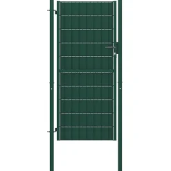 Pihaportti teräs 100x124cm vihreä