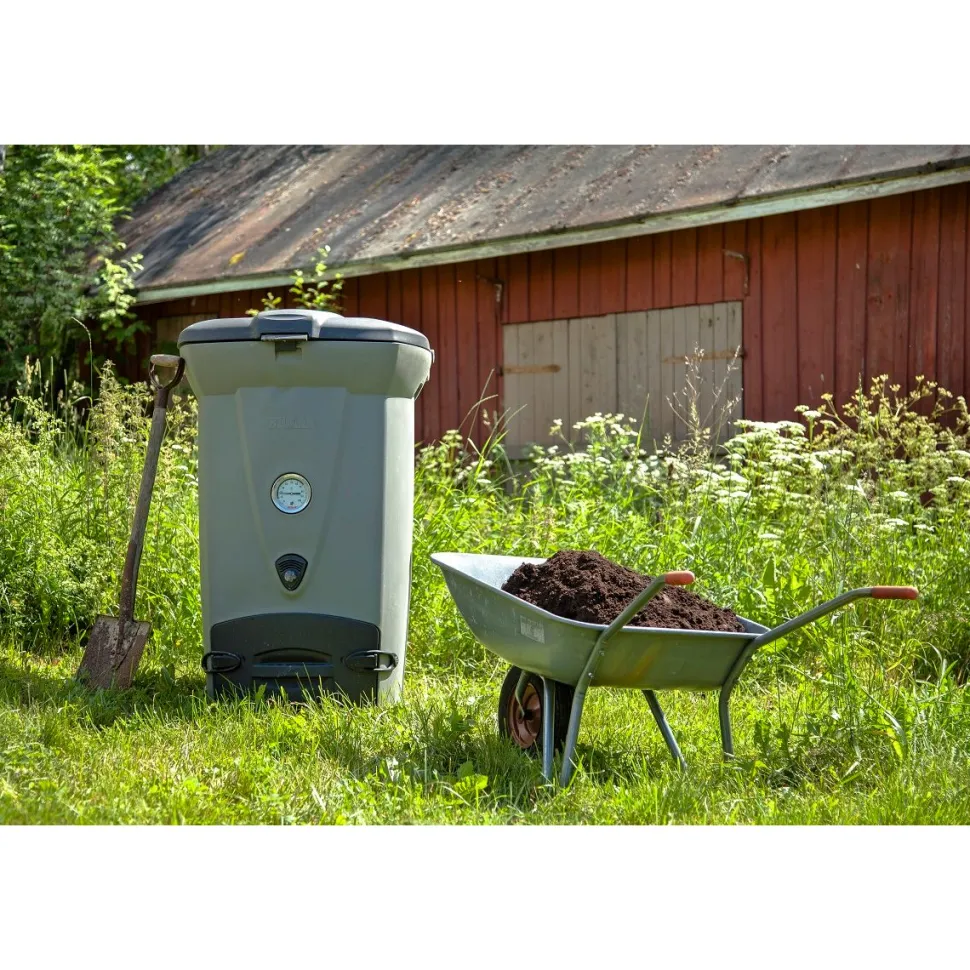 Pikakompostori Biolan 220 Eco tummanharmaa