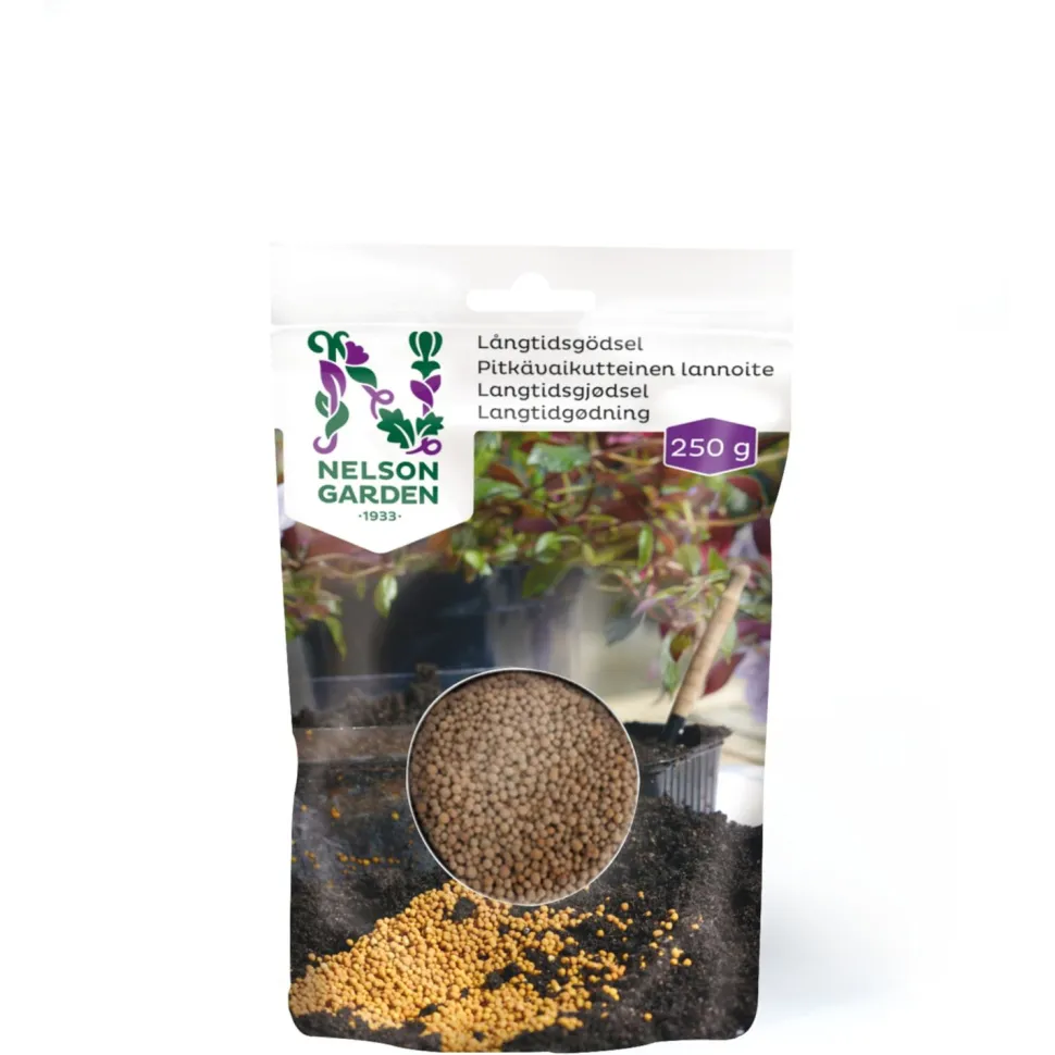 Pitkävaikutteinen lannoite Nelson Garden, 250g