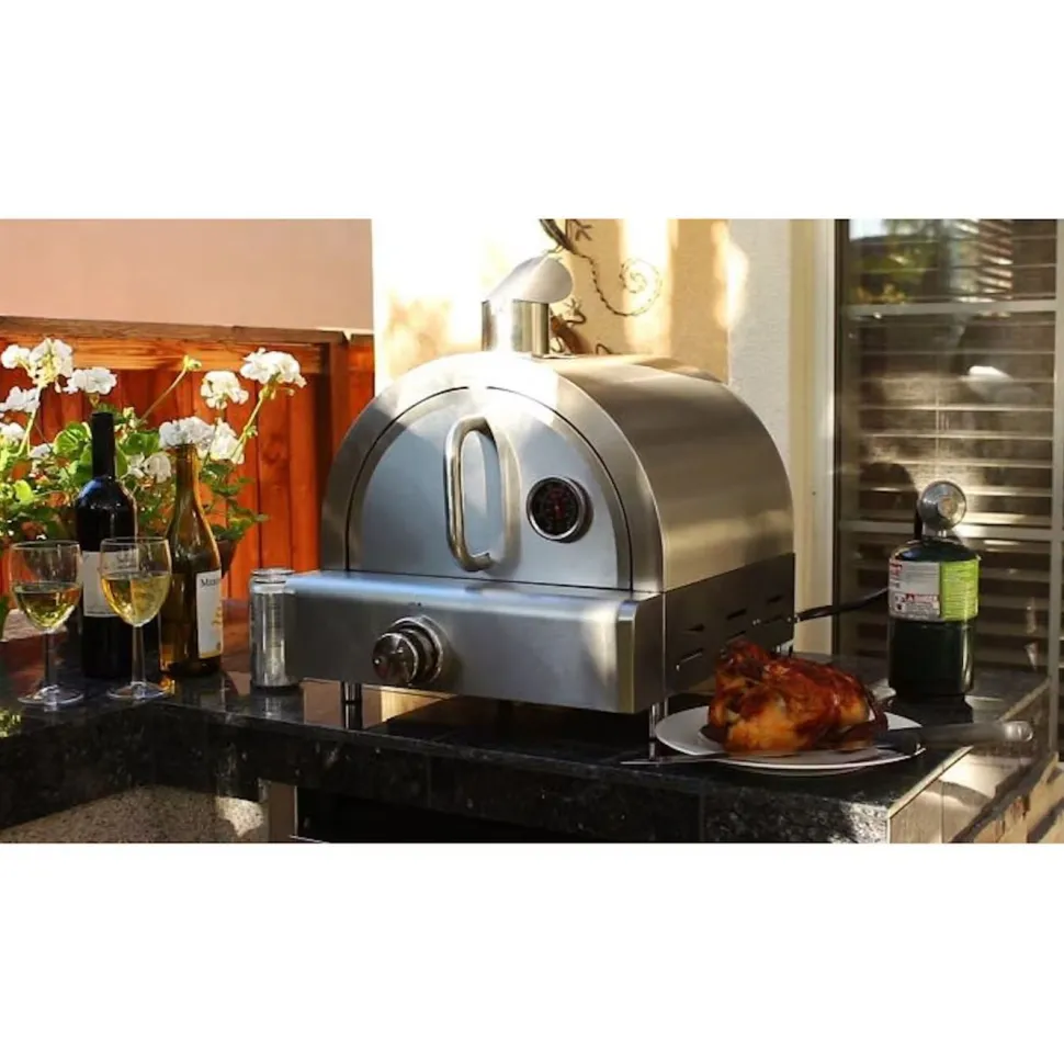 Pizzauuni Myoutdoorkitchen Philadelphia, kaasukäyttöinen, rst
