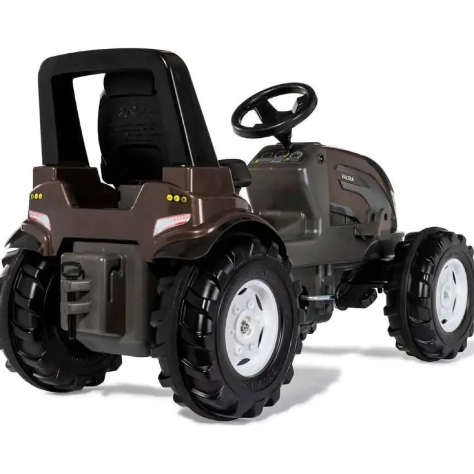 Polkutraktori Rolly Premium Valtra, musta/ruskea