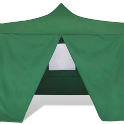 Pop-up teltta kokoontaitettava seinillä 3x3m vihreä