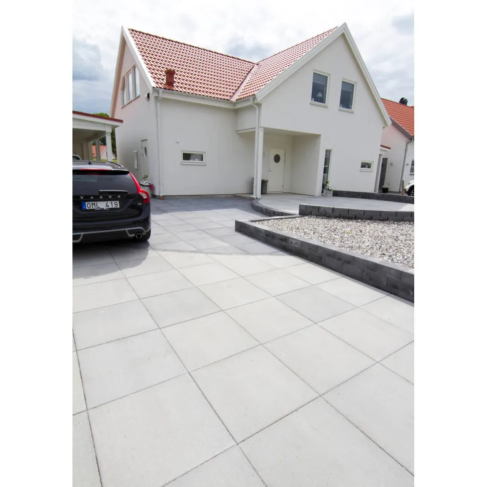 Porraskivi Benders 350x350x150 mm grafiitti