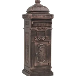 Postilaatikko alumiini vintagetyyli ruostumaton pronssi