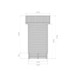 PremiumPuucee-paketti VOL1.1. 1.5m², sis. Miljöökoriste Puucee ja Biolan Kompostikäymälä Eco