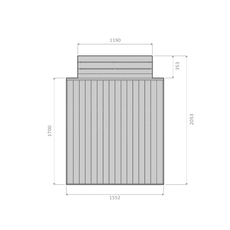 PremiumPuucee-paketti VOL1.1. 1.5m², sis. Miljöökoriste Puucee ja Biolan Kompostikäymälä Eco