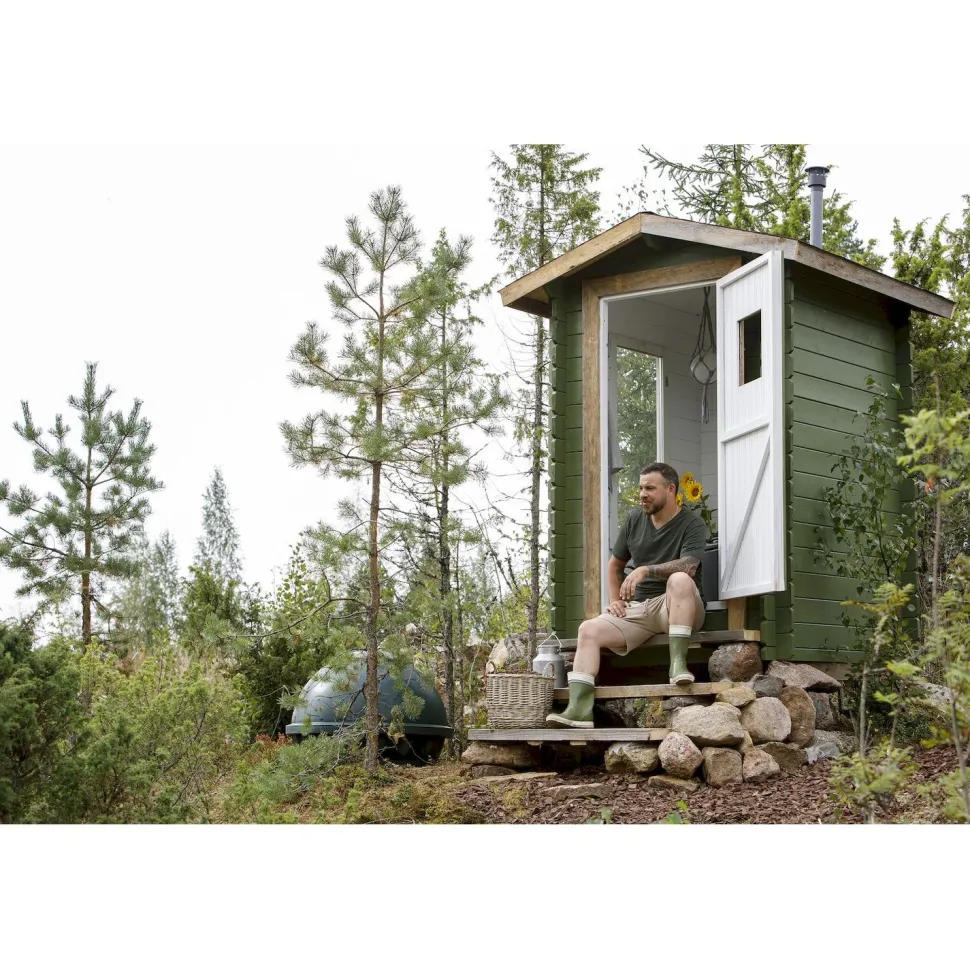 ProPuucee-paketti 1,7 m² sis. Lillevilla Toilet 13 ja Kekkilä Tehokäymälä 230 l