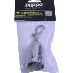 Päätytulppa haalla Piippo Ø 36mm kromattu