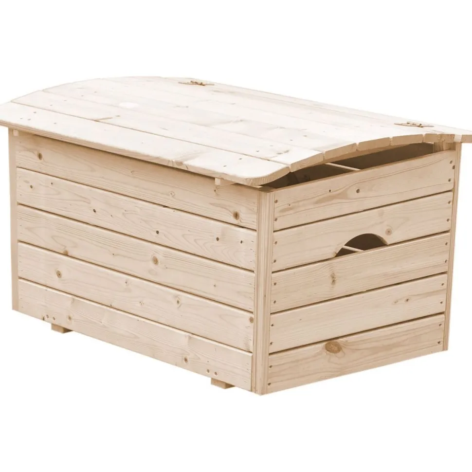 Puinen lelulaatikko Timbela M034-1, 80x50x47cm