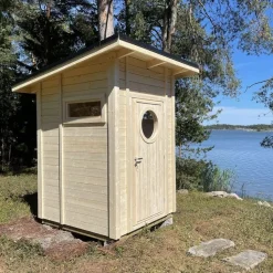 Puucee-paketti Pikkuvihreä 2.25 m² Green Toilet -kompostikäymälällä