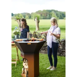 Puugrilli Barbecook Nestor, corten-teräs