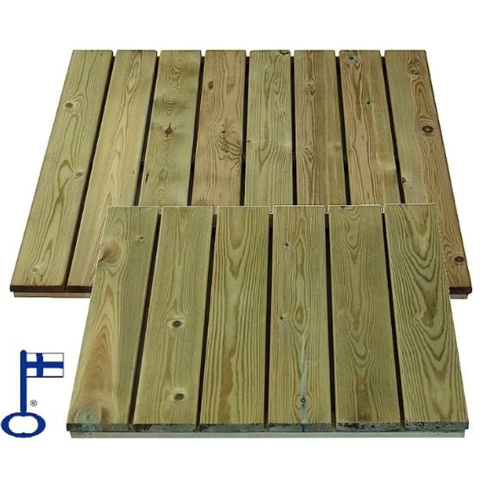 Puulaatta L1680 800x800x16 mm vihreä