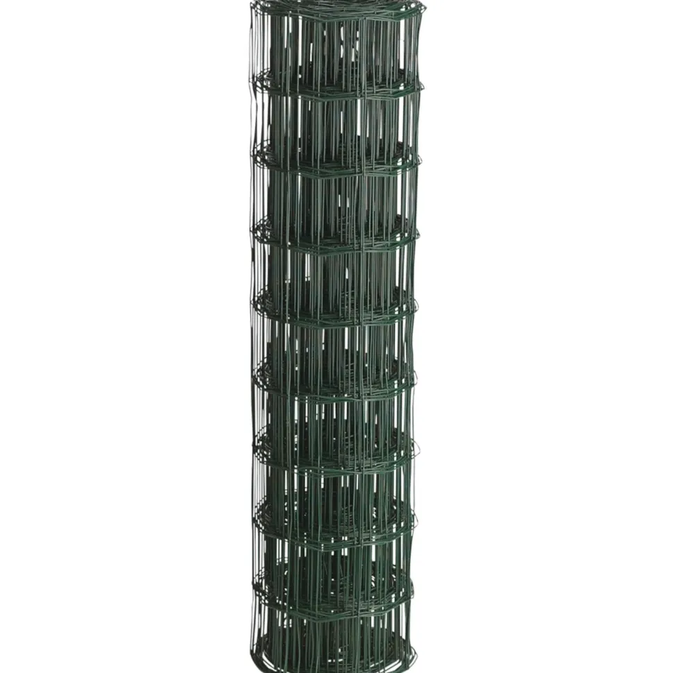 Puutarha-aita Hortus 5x10cm 25m 0% PVC vihreä