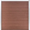 Puutarha-aita WPC 180x186 cm ruskea