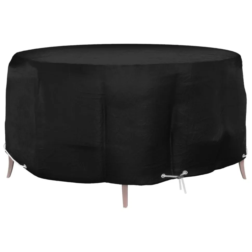 Puutarhakalusteiden suoja 10 purjerengasta Ø230x90 cm pyöreä