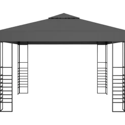 Puutarhakatos 3x3 m antrasiitti