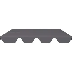 Puutarhakeinun Vaihtokatos musta 188/168x145/110 cm (12093)