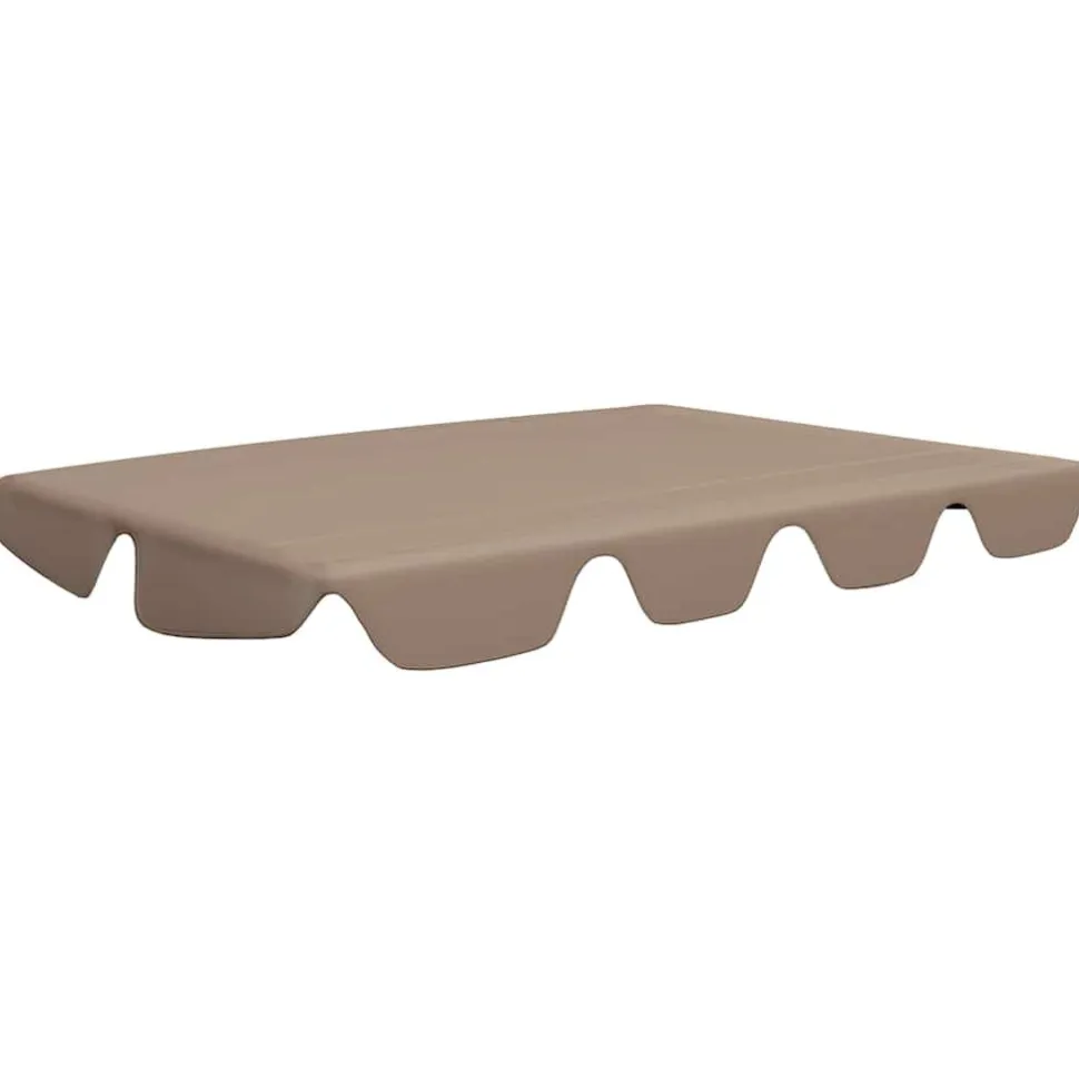 Puutarhakeinun Vaihtokatos musta 188/168x145/110 cm (12093)