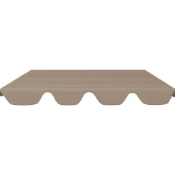 Puutarhakeinun Vaihtokatos musta 188/168x145/110 cm (12093)