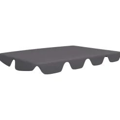 Puutarhakeinun Vaihtokatos musta 188/168x145/110 cm (12093)