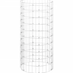 Puutarhakomposti Ø50x100 cm galvanoitu teräs (15942)