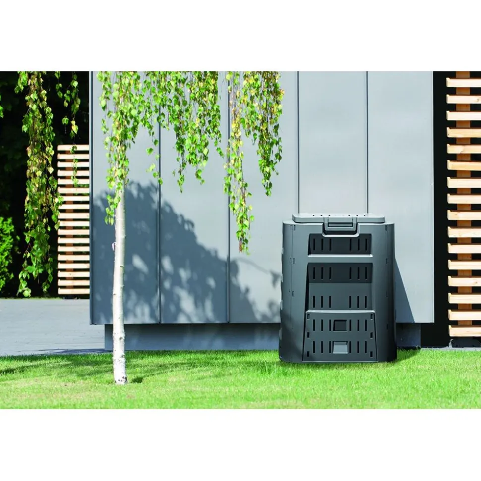 Puutarhakompostori AB Polar Compo 320 L musta
