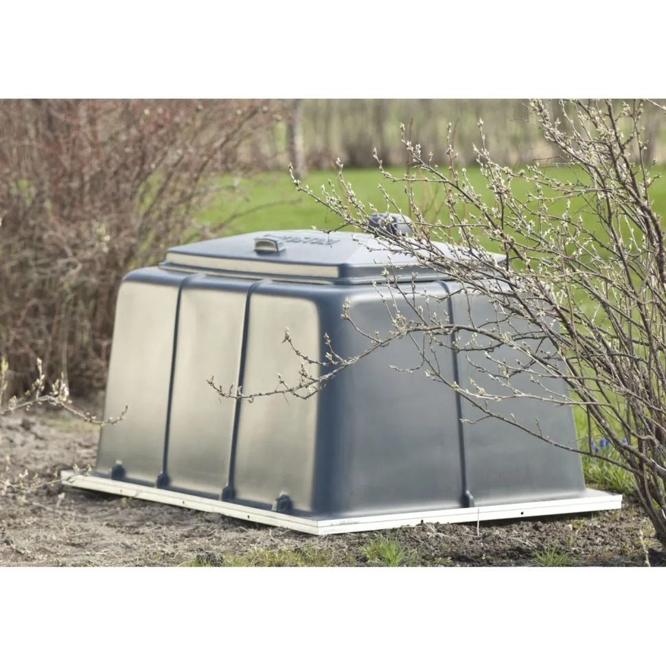 Puutarhakompostori Biolan 900 L harmaa