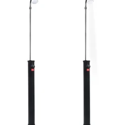 Puutarhan aurinkovoimasuihku musta 215 cm 8 l