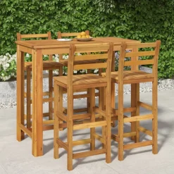 Puutarhan bistrosarja 5-osainen täysi akasiapuu (54389)