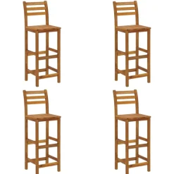 Puutarhan bistrosarja 5-osainen täysi akasiapuu (54389)