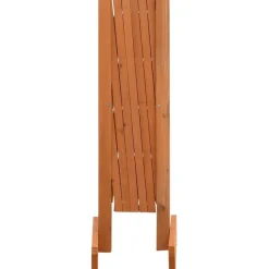 Puutarhan säleikköaita oranssi 120x60 cm täysi kuusi