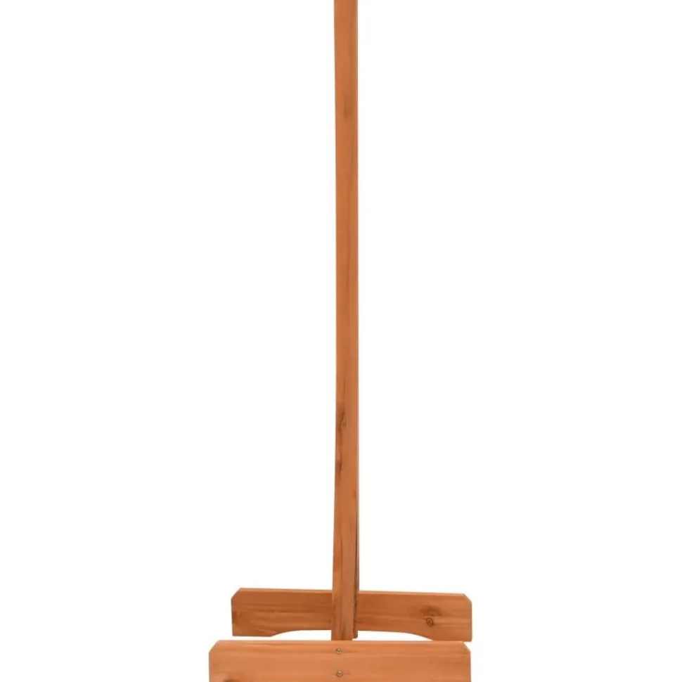 Puutarhan säleikköaita oranssi 150x80 cm täysi kuusi