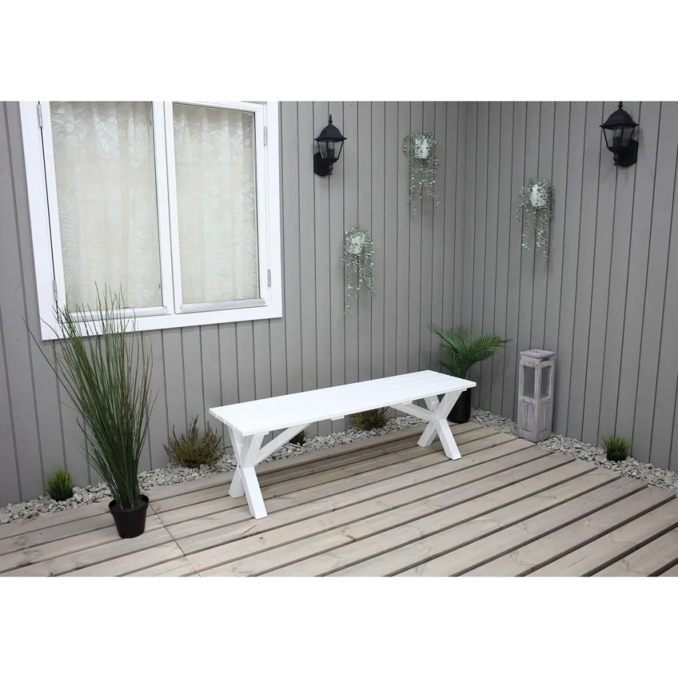 Puutarhapenkki Baltic Garden Scottsdale 140cm er värejä