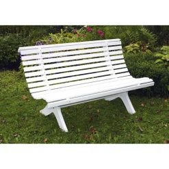 Puutarhapenkki Baltic Garden Park 140cm mustaa
