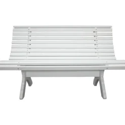 Puutarhapenkki Baltic Garden Park 140cm mustaa