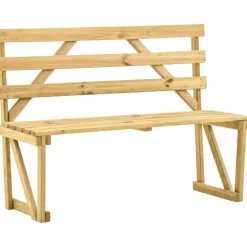 Puutarhapenkki 120 cm, kyllästetty mänty