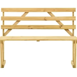 Puutarhapenkki 120 cm, kyllästetty mänty