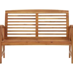 Puutarhapenkki 119 cm täysi akaasiapuu