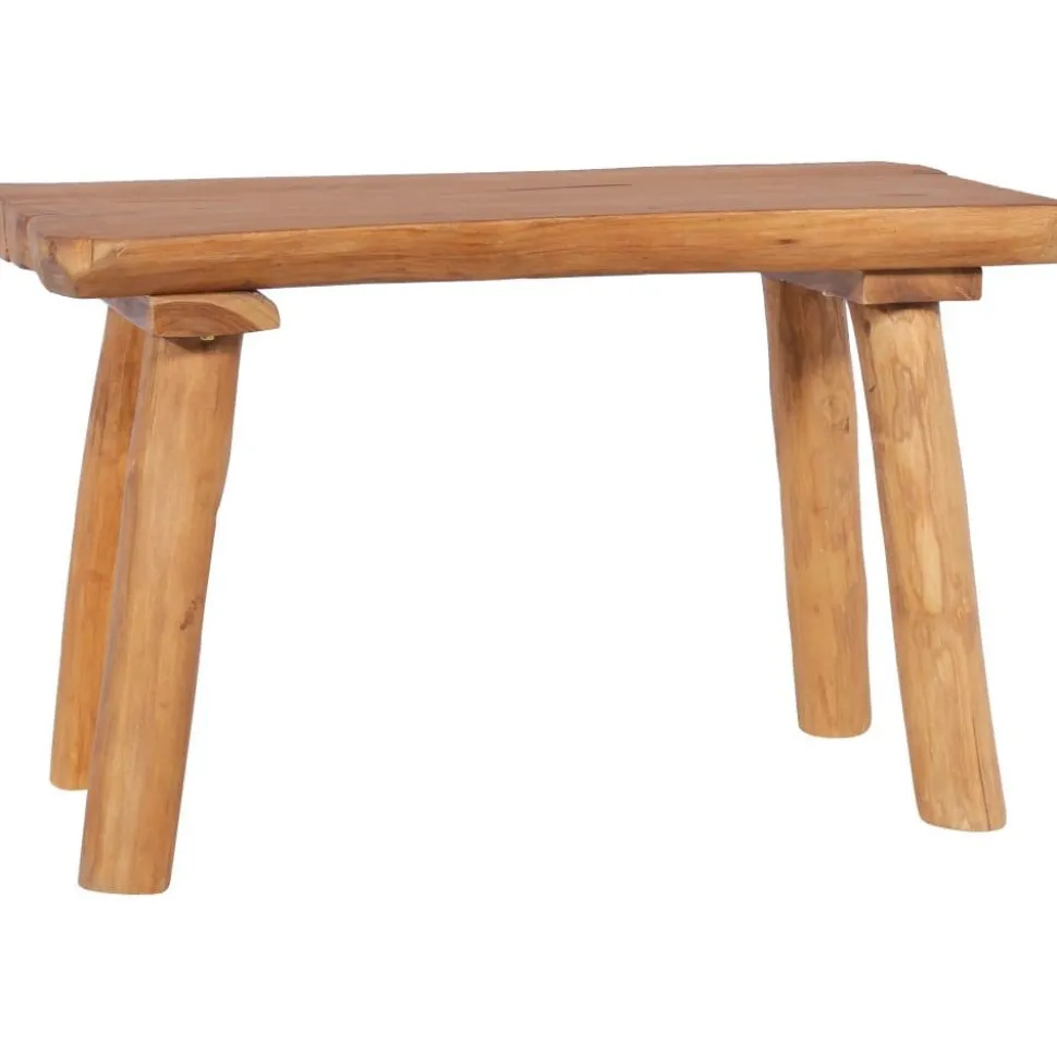 Puutarhapenkki 80 cm täysi tiikki