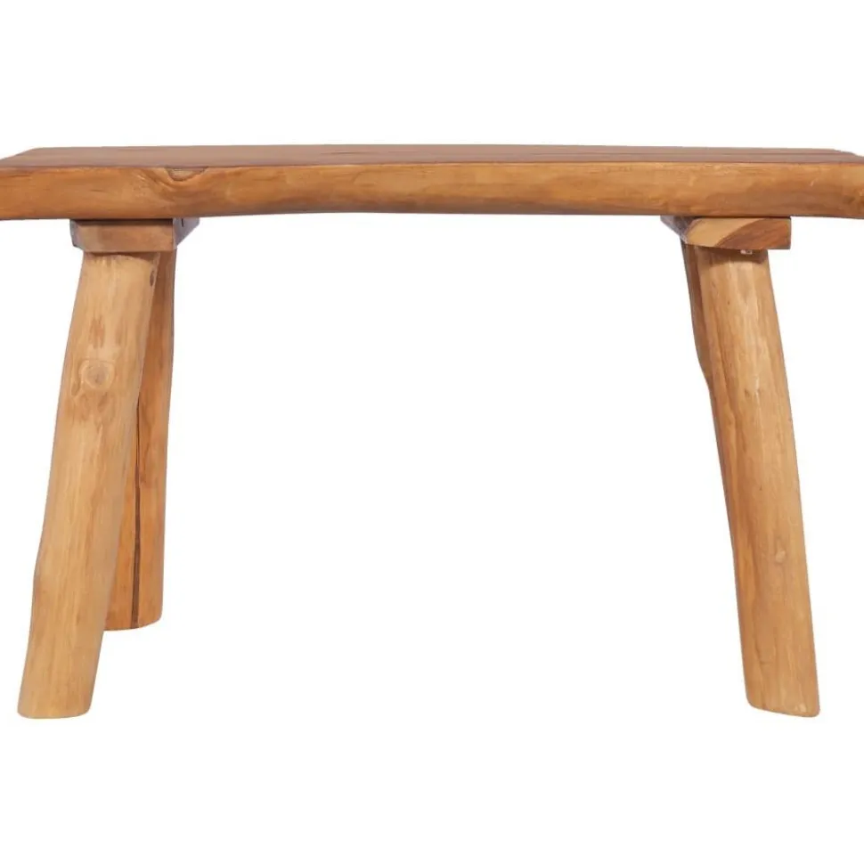 Puutarhapenkki 80 cm täysi tiikki