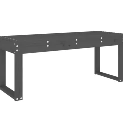 Puutarhapenkki harmaa 110x38x45 cm, mänty