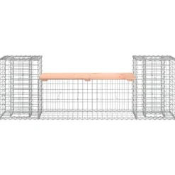 Puutarhapenkki kivikorilla 183x41x60,5 cm, douglaskuusi