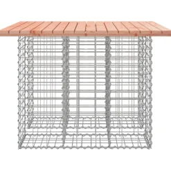 Puutarhapenkki kivikorilla 100x102x72 cm, douglaskuusi