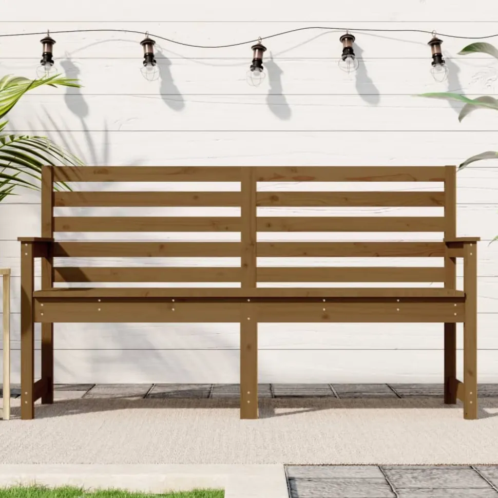 Puutarhapenkki 109x48x91,5 cm, douglaskuusi