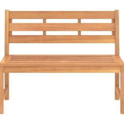 Puutarhapenkki 114 x 59 x 90 cm, tiikkiä